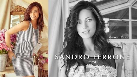 Manuela Arcuri per Sandro Ferrone primavera estate 2012