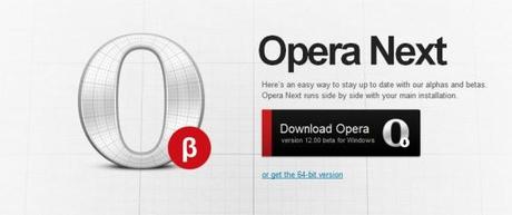 [download] OPERA 12.0 Beta, disponibile al download la nuova versione del Turbo Browser