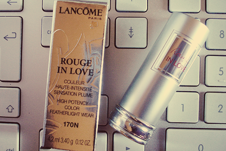 Rouge in Love Lancome in N170 Sequins d'Amour