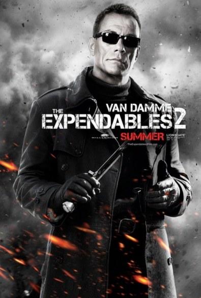 12 agguerriti character poster tratti da The Expendables 2 (I mercenari 2)