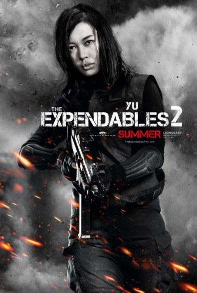 12 agguerriti character poster tratti da The Expendables 2 (I mercenari 2)