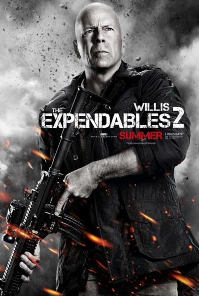 12 agguerriti character poster tratti da The Expendables 2 (I mercenari 2)