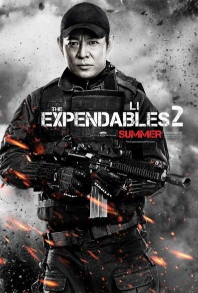 12 agguerriti character poster tratti da The Expendables 2 (I mercenari 2)