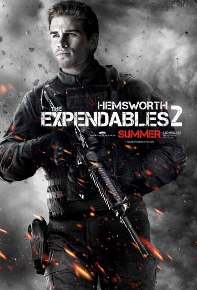 12 agguerriti character poster tratti da The Expendables 2 (I mercenari 2)