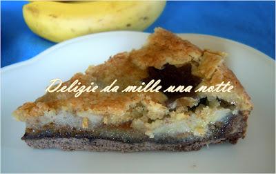 FRANGIPANE AL CACAO CON BANANE ED AMARETTI