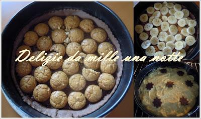 FRANGIPANE AL CACAO CON BANANE ED AMARETTI