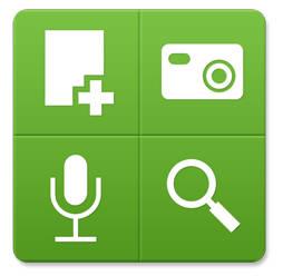 sshot4ec67e55db24b Nuove funzionalità nella homescreen con Evernote Widget