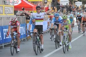 Favoriti Giro d’Italia 2012: Cavendish sprinter da battere nel “9″ Sky