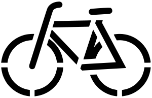 Stencil Bicicletta Massa Critica