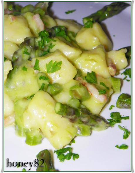 GNOCCHI DI PATATE AGLI ASPARAGI