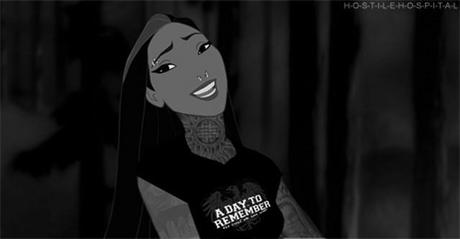 Le Principesse Disney si tatuano