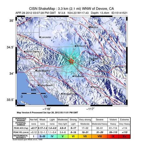 Terremoto, trema (un po’) la California centrale