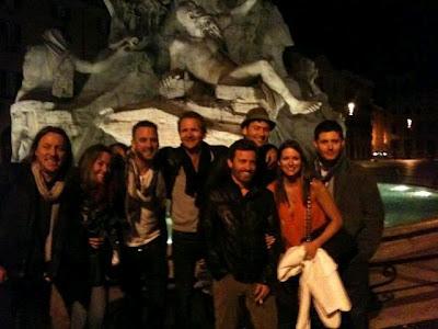 Jus in Bello 2012: Jensen Ackles a Roma in Piazza Navona