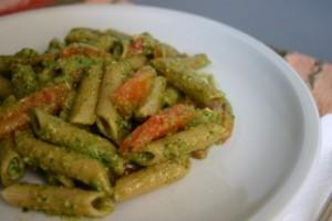 Rigatoni Panna, Pesto E Pomodori