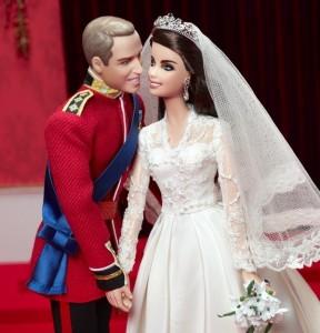William e Kate, un anno dopo diventano Barbie e Ken con Mattel