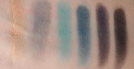 Swatch & Review Shade Dusk til Dawn Palette Mua Cosmetics