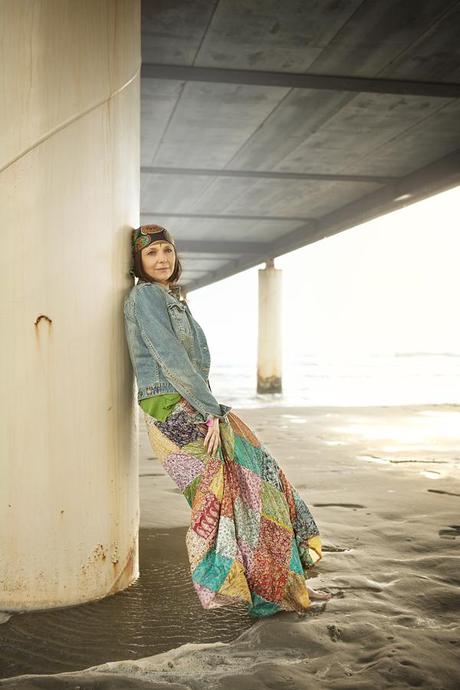 My lovely patchwork long skirt : gipsy mood!