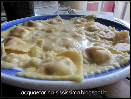 ...ravioli ripieni di fonduta al tartufo e...premio!...