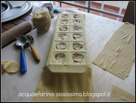 ...ravioli ripieni di fonduta al tartufo e...premio!...