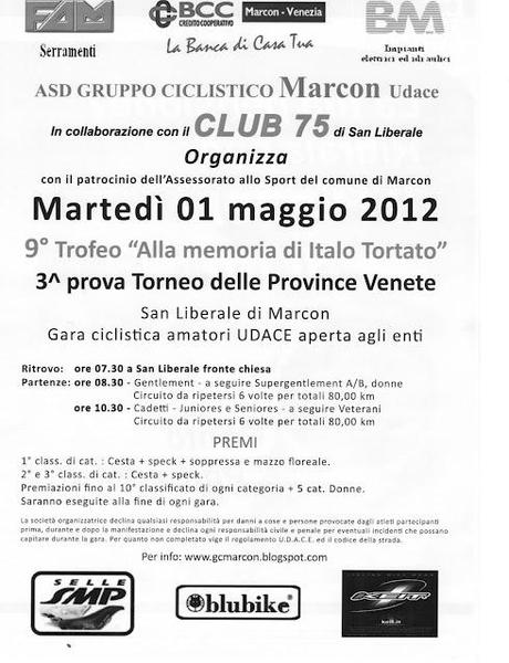 Volantino Gara di San Liberale ... !!!