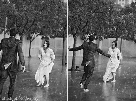 Dancing in the rain...