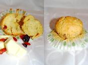 Muffins cioccolato bianco frutti rossi