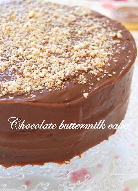 Chocolate buttermilk cake