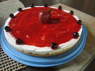 Cheesecake con Amarene Fabbri.