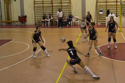 la partita di pallavolo