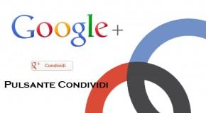 Google+ - Pulsante Condividi