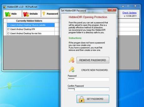 Come nascondere le cartelle sul PC