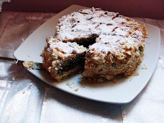 torta millesfoglie caramello e cioccolato