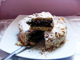 torta millesfoglie caramello e cioccolato