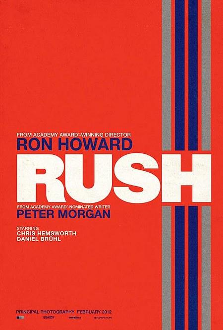 Primo poster per il biopic Rush di Ron Howard