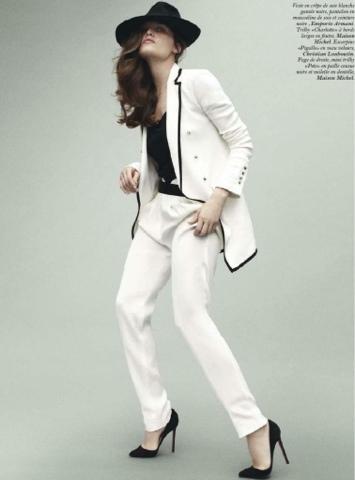 Laetizia Casta for Vogue France