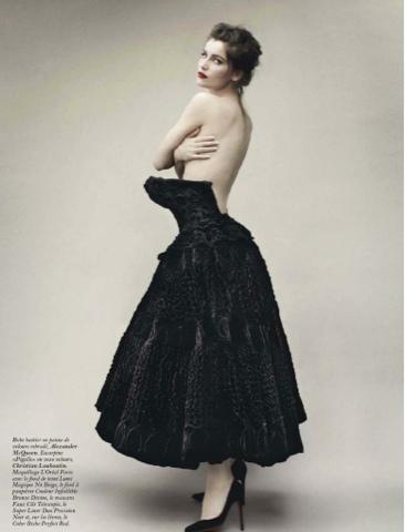 Laetizia Casta for Vogue France