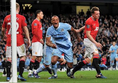 Manchester City-Manchester United 1-0, Kompany avvicina Mancini al titolo (VIDEO)