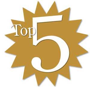 Top 5 Aprile-Maggio