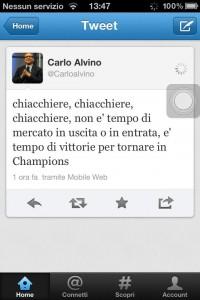 FOTO-Alvino su Twitter: ” Chiacchiere, chiacchiere, chiacchiere, non è tempo….”