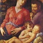 bronzino sacra famiglia con san giovannino