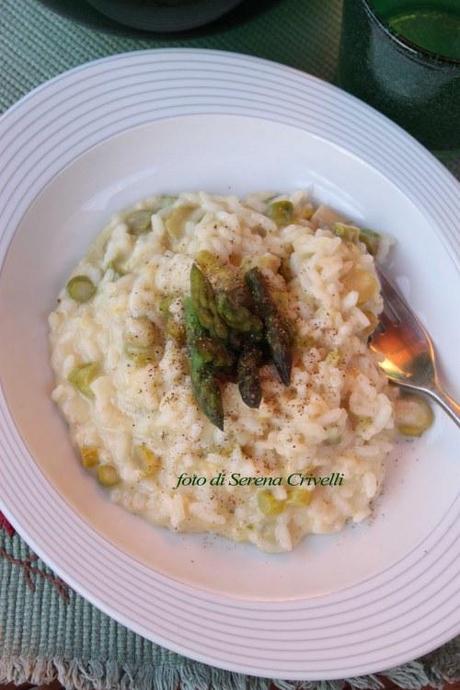 RISOTTO CON ASPARAGI E CREME FRAICHE di Dolcipensieri