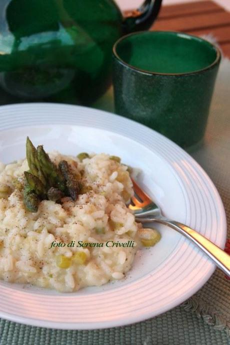 RISOTTO CON ASPARAGI E CREME FRAICHE di Dolcipensieri