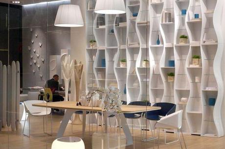 Libreria design modulare ONDA design Angelo Tomaiuolo by Tonin CASA