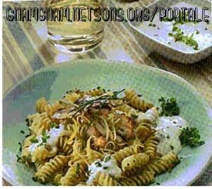 j83iGA6FkLu4p Fusilli con limone, filetti di sarde e yogurt alle erbe aromatiche