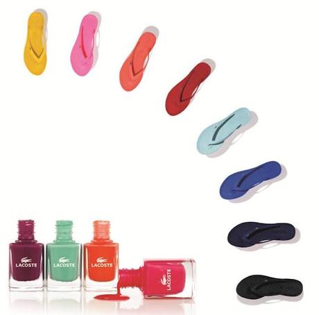 Lacoste Nail Varnish, a colour explosion