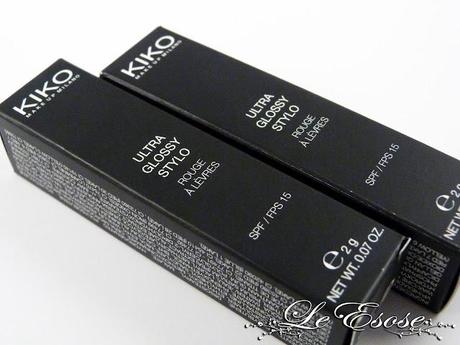 KIKO_Ultra Glossy Stylo_809 e 815