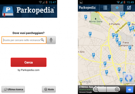 parkopedia 520x366 Parkopedia, trovare parcheggio con Android