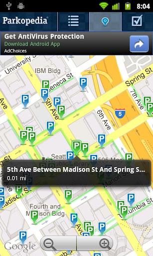  Parkopedia, trovare parcheggio con Android