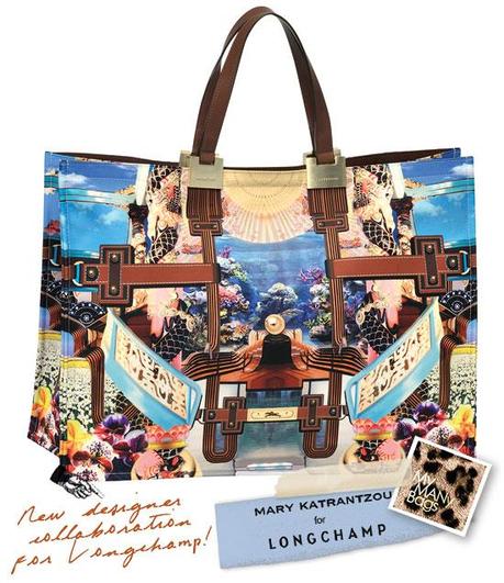 ACCESSORI | Longchamp + Mary Katrantzou capsule collection