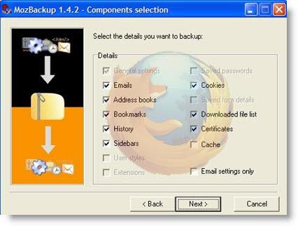 mozbackup Mozbackup: fai il backup del tuo browser Firefox